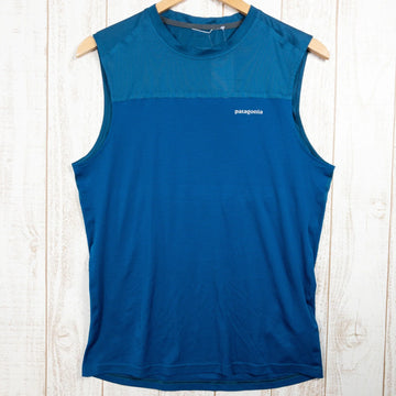 【Men's S ブルー系】 Patagonia ( パタゴニア ) ウインドチェイサー スリーブレス Windchaser Sleeveless ポリエステル 23380 International Men's タンクトップ ノースリーブシャツ インナー シャ - 【公式】2ndGEAR（セカンドギア）Webショップ【登山用品・アウトドア用品専門 買取販売店】