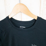 【Men's XS ブラック系】 Arcteryx ( アークテリクス ) イオニア メリノ ウール アーク ワード ショートスリーブ Ionia Merino Wool Arc'Word Short Sleeve メリノウール X000006537 / L08527 - 【公式】2ndGEAR（セカンドギア）Webショップ【登山用品・アウトドア用品専門 買取販売店】