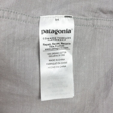 【Men's M グレー系】 Patagonia ( パタゴニア ) ロングスリーブ ブラフサイド シャツ Long Sleeved Bluffside Shirt オーガニックコットン 53791 International Men's コットン ロングスリー - 【公式】2ndGEAR（セカンドギア）Webショップ【登山用品・アウトドア用品専門 買取販売店】