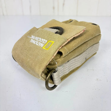 【OneSize ベージュ系】 National Geographic（ナショナル ジオグラフィック） リトル カメラ ポーチ Little Camera Pouch コットン バッグ ストレージ 外付けポーチ z00058504  外付けポーチ バッグ ストレージ