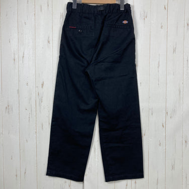 【Women's S ブラック系】 Gramicci ( グラミチ ) ベルト タック ワイド パンツ Belt Tuck Wide Pants 入手困難 Dickies × FREAK'S STORE 別注 トリプルネーム ポリエステル ウェア ボトムス ロングパンツ