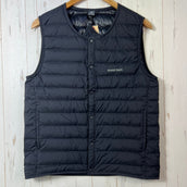 【Men's S ブラック系】 Montbell ( モンベル ) スペリオ ダウン ラウンド ネック ベスト Superior Down Round Neck Vest ダウン ウェア トップス ベスト ダウンインサレーション z00054969  ダウンインサレ
