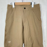 【Men's 28 ベージュ系】 Arcteryx ( アークテリクス ) クロニン コットン パンツ Cronin Cotton Pant Canvas コットン ウェア ボトムス ロングパンツ ソフトシェル z00056389 Canvas ソフトシェル ロングパ