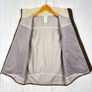 【Men's M ベージュ系】 2009 Patagonia ( パタゴニア ) クラシック レトロ X ベスト Classic Retro X Vest NWM / ナチュラル×マッシュルームブラウン 希少カラー 入手困難 防風 フリース ポリエステル ウェア ト-3