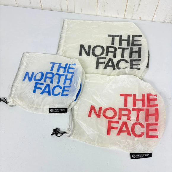【OneSize ホワイト系】 The North Face ( ザ・ノースフェイス ) ホワイト スタッフバッグ セット WHITE STUFF BAG SET ナイロン バッグ ストレージ パッキングサック スタッフサック インナーポーチ z00055737