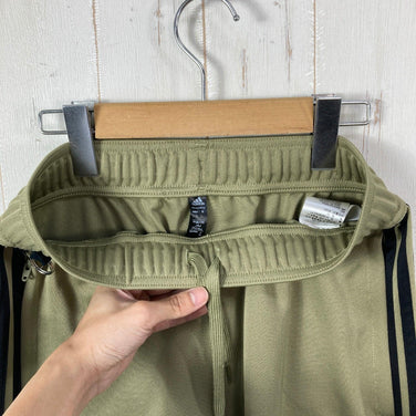[Men's M Beige] Adidas AEROREADY Sereno Slim Tapered Cut 3-Stripes Pants Orbit Green Polyester