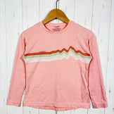 【Girl's S ピンク系】 2022 Patagonia ( パタゴニア ) ロングスリーブ キャプリーン クールデイリー シャツ Long Sleeved Capilene Cool Daily Shirt RIFX ポリエステル ウェア トップス インナー