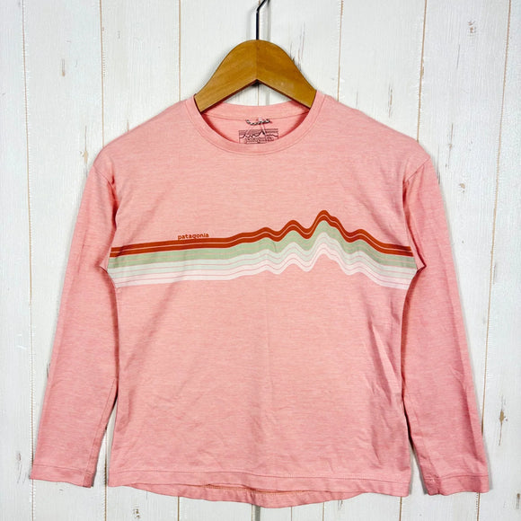 【Girl's S ピンク系】 2022 Patagonia ( パタゴニア ) ロングスリーブ キャプリーン クールデイリー シャツ Long Sleeved Capilene Cool Daily Shirt RIFX ポリエステル ウェア トップス インナー