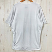 [Men's M White] 2021 Patagonia Capilene Cool Daily Shirt WHI Polyester Wear Top Inner Shirt Short Sleeve T-Shirt Crew Neck