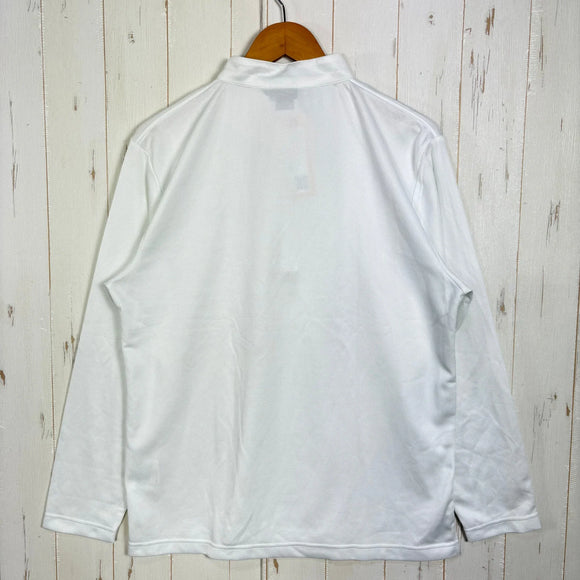 【Men's XL ホワイト系】 Marmot ( マーモット ) ロングスリーブ ハーフジップ シャツ ポリエステル ウェア トップス インナー シャツ ロングスリーブシャツ 化繊 z00061068  化繊 ロングスリーブシャツ インナー シャツ トップス ウェア