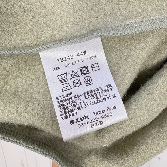 【Women's M グリーン系】 Teton Bros ( ティートンブロス ) オクタ フリース フーディ Octa Fleece Hoody ポリエステル ウェア トップス アウター ジャケット フリース Teijin Octa ( 帝人オクタ ) z000581