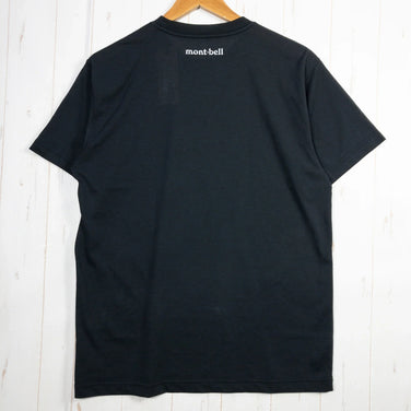 【Men's M ブラック系】 Montbell ( モンベル ) ウイックロン Tシャツ バックロゴ WIC.T Back Logo ポリエステル ウェア トップス インナー シャツ ショートスリーブTシャツ クルーネック 化繊 z00052020 化繊 ショー - 【公式】2ndGEAR（セカンドギア）Webショップ【登山用品・アウトドア用品専門 買取販売店】
