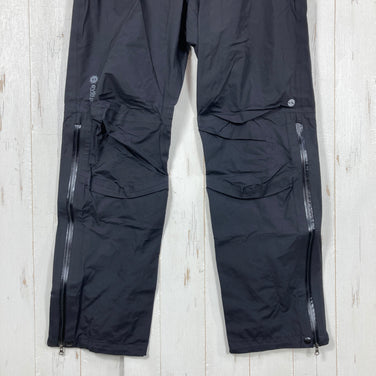 【Men's S ブラック系】 Rab ( ラブ ) ドリリウム パンツ Drillium Pants eVent 3レイヤー ナイロン ウェア ボトムス ロングパンツ レインシェル eVent ( イーベント ) z00061265  レインシェル ロングパンツ