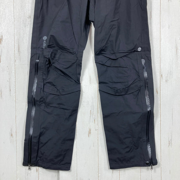 【Men's S ブラック系】 Rab ( ラブ ) ドリリウム パンツ Drillium Pants eVent 3レイヤー ナイロン ウェア ボトムス ロングパンツ レインシェル eVent ( イーベント ) z00061265  レインシェル ロングパンツ