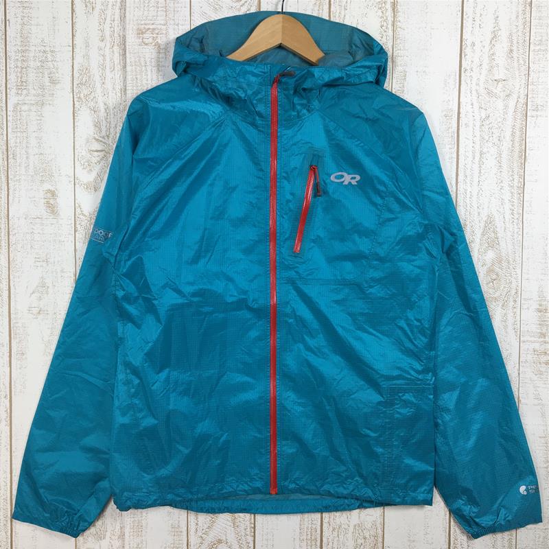 【男款S蓝色】Outdoor Research Helium II Jacket Pertex Shield+ 2.5L 防水透气防雨壳连帽衫 55230 国际