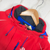 【Men's S レッド系】 Salomon ( サロモン ) アイスストーム ジャケット Icestorm Jacket スキージャケット 中綿 ストレッチ 化繊ダウン ウェア トップス アウター ジャケット ソフトシェル z00060181  ソフトシェル ア