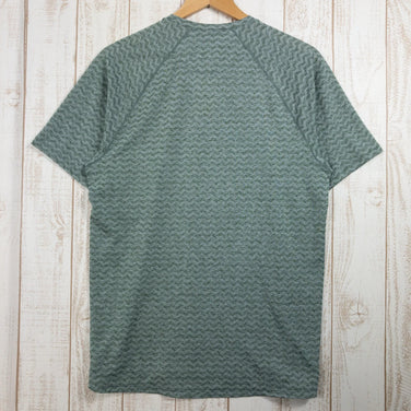 【Men's M グリーン系】 Patagonia ( パタゴニア ) リッジ フロー シャツ ポリエステル ウェア トップス インナー シャツ ショートスリーブTシャツ クルーネック 化繊 z00050214 化繊 ショートスリーブTシャツ クルーネック インナ - 【公式】2ndGEAR（セカンドギア）Webショップ【登山用品・アウトドア用品専門 買取販売店】