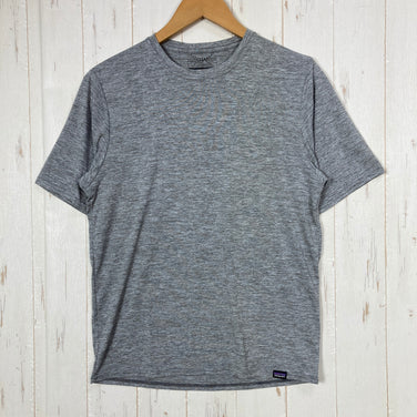 【Men's XS グレー系】 Patagonia ( パタゴニア ) キャプリーン クール デイリー シャツ Capilene Cool Daily Shirt 吸汗速乾 ストレッチ 防臭 ウェア トップス インナー シャツ ショートスリーブTシャツ クルーネック