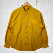 【Men's XL イエロー系】 Ridge Mountain Gear ( リッジマウンテンギア ) ベーシック ロングスリーブ シャツ Basic Long Sleeve Shirt  Rustic Mustard z00055806 Rustic Mustard