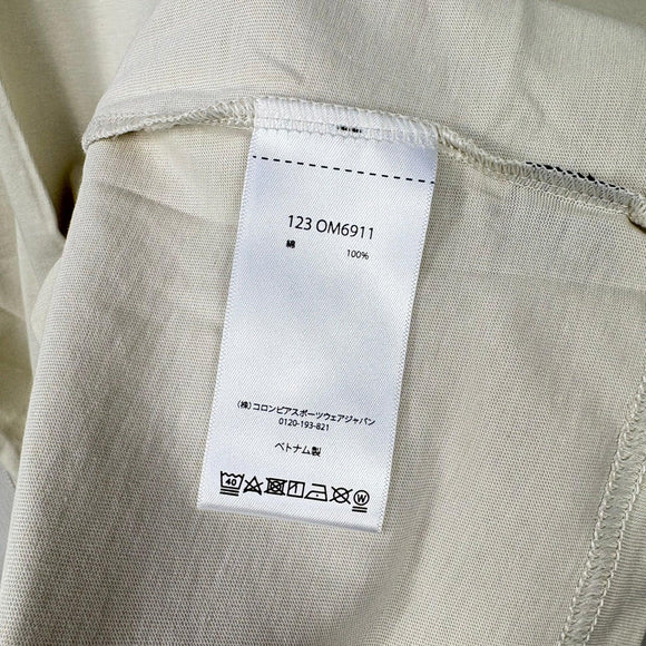 【Men's XL アイボリー系】 Mountain Hardwear ( マウンテンハードウェア ) ハッピー トレイルズ ショートスリーブ Happy Trails Short Sleeve OM6911 354 z00056040 354 化繊 ショートスリーブT