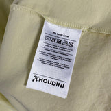 【Men's M イエロー系】 Houdini ( フーディニ ) カバー クルー Cover Crew ポリエステル ウェア トップス インナー シャツ ロングスリーブTシャツ クルーネック 化繊 z00059688  化繊 ロングスリーブTシャツ クルーネック