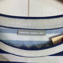 【Men's M ホワイト系】 Mountain Martial Arts | Mma ( マウンテンマーシャルアーツ ) ポーラテック パワードライ ボーダー ティー Polartec Power Dry Border tee 生産終了モデル 入手困難 汚れプリン-6