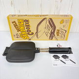 【OneSize ブラック系】 Chums ( チャムス ) ダブルホットサンドイッチクッカー Double Hot Sandwich Cooker CH62-1180 z00056789  クッカー コッフェル クックウェア