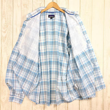 【Men's XL ブルー系】Patagonia ( パタゴニア ) ロングスリーブ サンストレッチ シャツ Long-Sleeved Sun Stretch Shirt 52197 International Men's 化繊 ロングスリーブシャツ インナー シャツ トップス ウェア - 【公式】2ndGEAR（セカンドギア）Webショップ【登山用品・アウトドア用品専門 買取販売店】