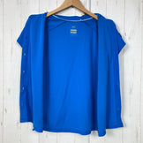 【Women's S ブルー系】 Millet ( ミレー ) ショートスリーブ メッシュ シャツ ウェア トップス インナー シャツ ショートスリーブシャツ 化繊 z00059004  化繊 ショートスリーブシャツ インナー シャツ トップス ウェア