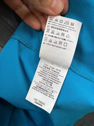 Arcteryx Gamma LT Hoody, Men's, Size Small, Blue, Adriatic Blue, Nylon, Softshell Jacket, Outerwear, z00053910, Adriatic Blue