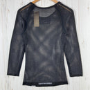 【Men's S/M ブラック系】 Millet ( ミレー ) ドライナミック メッシュ 3/4 スリーブ クルー DRYNAMIC MESH 3/4 SLEEVE CREW ポリプロピレン ウェア トップス インナー シャツ ロングスリーブTシャツ クルーネック 化-2