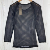 【Men's S/M ブラック系】 Millet ( ミレー ) ドライナミック メッシュ 3/4 スリーブ クルー DRYNAMIC MESH 3/4 SLEEVE CREW ポリプロピレン ウェア トップス インナー シャツ ロングスリーブTシャツ クルーネック 化