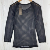 【Men's S/M ブラック系】 Millet ( ミレー ) ドライナミック メッシュ 3/4 スリーブ クルー DRYNAMIC MESH 3/4 SLEEVE CREW ポリプロピレン ウェア トップス インナー シャツ ロングスリーブTシャツ クルーネック 化