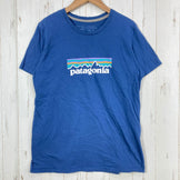 [Women's S Blue] 2020 Patagonia Pastel P-6 Logo Organic Crew T-Shirt SNBL Organic Cotton Wear Tops