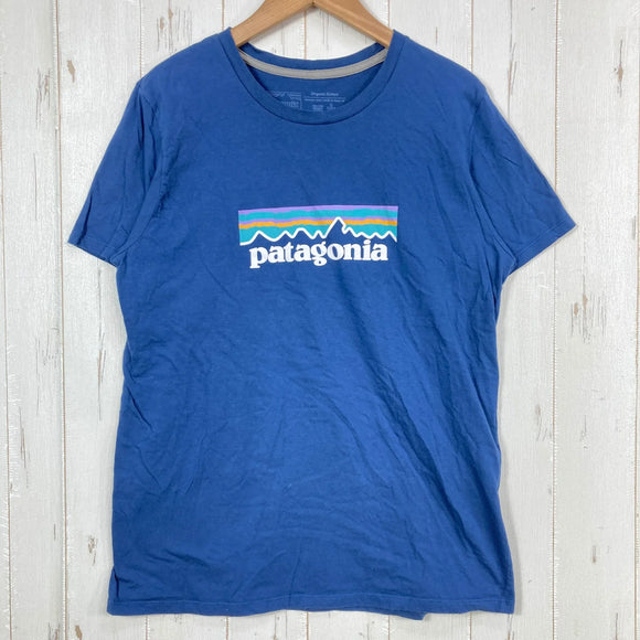 【Women's S ブルー系】 2020 Patagonia ( パタゴニア ) パステル P-6 ロゴ オーガニック クルー Tシャツ Pastel P-6 Logo Organic Crew T-Shirt SNBL オーガニックコットン ウェア トップス イン