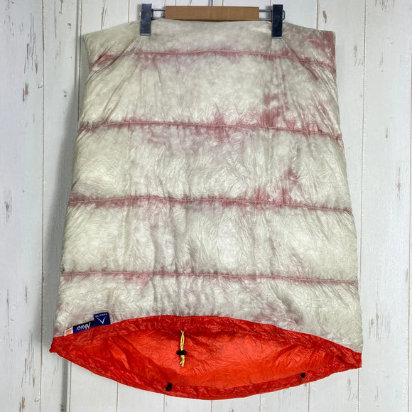 【Unisex OneSize ホワイト系】 Nanga ( ナンガ ) エレファント フット スリーピング バッグ 100 Elephant Foot Sleeping Bag 100 プラチナ / オレンジ さかいや コラボ ダウン スリーピングシステム 寝袋 ダウンシュラフ