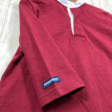 【Men's S ワインレッド系】 Barbarian ( バーバリアン ) ラグビーシャツ ラガーシャツ ヘンリーネック 7分袖 カナダ製 コットン ウェア トップス インナー シャツ ショートスリーブTシャツ クルーネック z00050143 ショートスリーブTシ - 【公式】2ndGEAR（セカンドギア）Webショップ【登山用品・アウトドア用品専門 買取販売店】