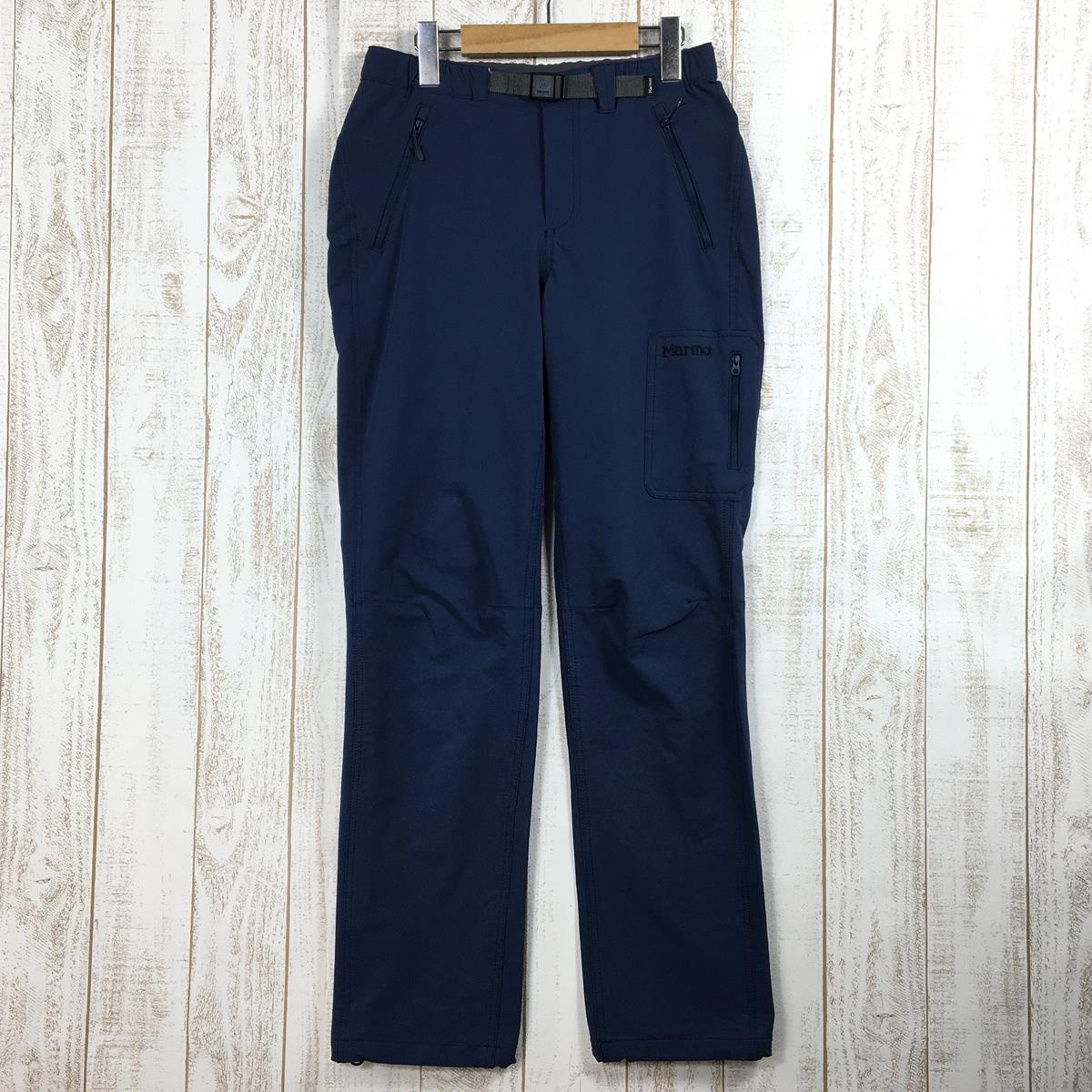 【Women's L ネイビー系】 Marmot ( マーモット ) トレック コンフォ パンツ Trek Comfo Pant ソフトシェル TOWLJD81 Asian Women's  ソフトシェル ロングパンツ ボトムス ウェア