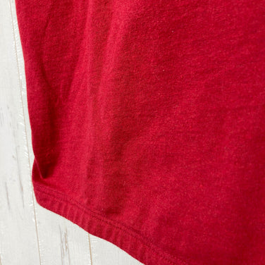 【Men's S レッド系】 2022 Patagonia ( パタゴニア ) ライン ロゴ リッジ ポケット レスポンシビリティー Line Logo Ridge Pocket Responsibili Tee SUMR コットン ウェア トップス インナー シ