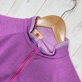 【Women's M パープル系】 Foxfire ( フォックスファイヤー ) TS ウール ハーフジップ TS Wool Half Zip トランスウェットウール / メリノウール混 ポリエステル ウェア トップス インナー シャツ ロングスリーブシャツ 化繊 z0