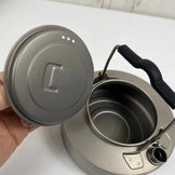 【OneSize グレー系】 Outdoor Selection（アウトドア セレクション） チタニウム ケトル Titanium Kettle チタン クックウェア ケトル z00055477  ケトル クックウェア