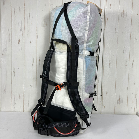 【Unisex S ホワイト系】 Hyperlite Mountain Gear Hmg ( ハイパーライトマウンテンギア ) アイスパック 55 Ice Pack 55 White 雪山登山 アイスクライミング ロールトップ バッグ ストレージ バックパック 容量【