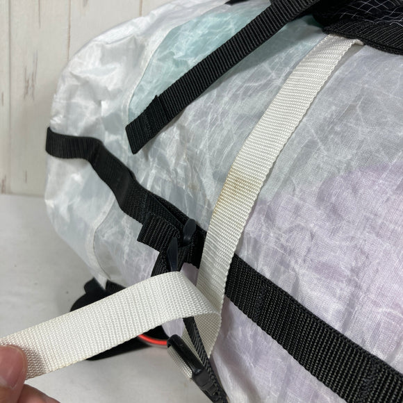 【Unisex S ホワイト系】 Hyperlite Mountain Gear Hmg ( ハイパーライトマウンテンギア ) アイスパック 55 Ice Pack 55 White 雪山登山 アイスクライミング ロールトップ バッグ ストレージ バックパック 容量【