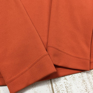 【Men's S オレンジ系】 Montbell ( モンベル ) ウイックロン Zeoサーマル ロングスリーブジップシャツ 保温 ベースレイヤー ジップネック 1114272 International Men's 化繊 ロングスリーブシャツ インナー シャツ - 【公式】2ndGEAR（セカンドギア）Webショップ【登山用品・アウトドア用品専門 買取販売店】