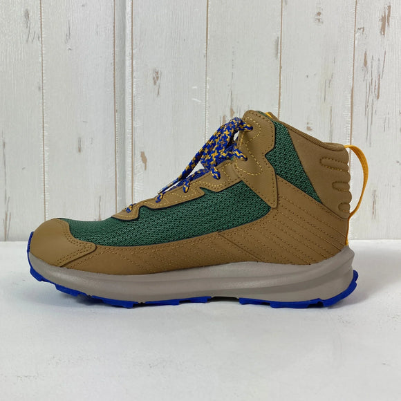 【Boy's 23.5cm ベージュ系】 The North Face ( ザ・ノースフェイス ) ユース ファストパック ハイカー ミッド ウォータープルーフ K Fastpack Mid WP BG フットウェア トレッキングブーツ z00056642 BG トレッキング