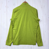 【Men's S グリーン系】 Arcteryx ( アークテリクス ) モータス AR ロングスリーブ ジップネック Motus AR LS Zip Neck ポリエステル ウェア トップス インナー シャツ ロングスリーブシャツ 化繊 z00059414  化繊