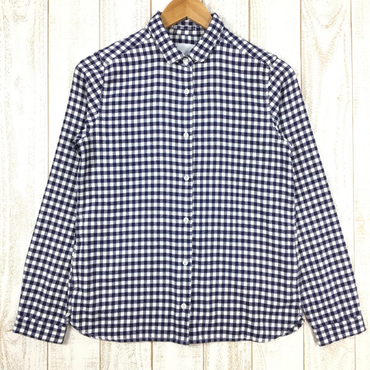 【Women's M ネイビー系】 The North Face ( ザ・ノースフェイス ) クイックドライ シャギー フランネル ポケット シャツ Qd Shaggy Flannel Pocket Shirt ネルシャツ NRW61342 Asian Women's