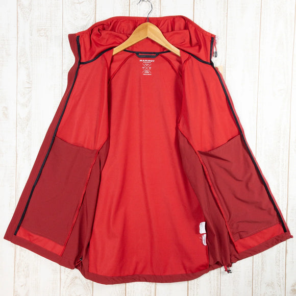 【Men's M レッド系】 Mammut ( マムート ) ケント ライト So フーデッド ジャケット Kento Light So Hooded Jacket ソフトシェル フーディ 1010-23250 Men's Lava / Dark Lava ソフト - 【公式】2ndGEAR（セカンドギア）Webショップ【登山用品・アウトドア用品専門 買取販売店】