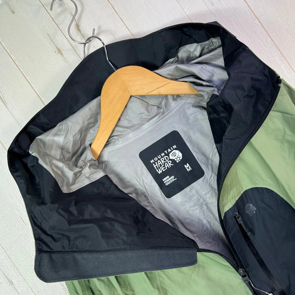 【Men's M グリーン系】 Mountain Hardwear ( マウンテンハードウェア ) エクスポージャー2 ゴアテックス パックライト プラス ジャケット Exposure2 Gore-Tex Paclite Plus Jacket ナイロン ウェア ト