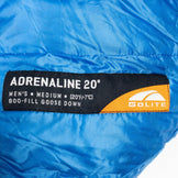 【Men's M ブルー系】 Golite ( ゴーライト ) アドレナリン 20° Adrenaline 20° ダウン スリーピングシステム 寝袋 ダウンシュラフ z00050300 ダウンシュラフ 寝袋 スリーピングシステム - 【公式】2ndGEAR（セカンドギア）Webショップ【登山用品・アウトドア用品専門 買取販売店】